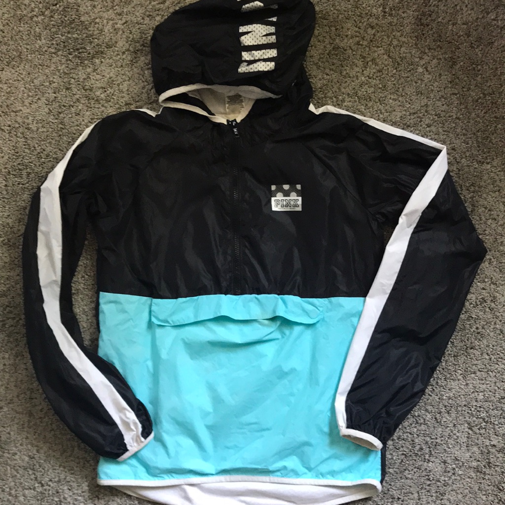 Vintage Victoria Secret Pink Anorak Lined Windbreaker